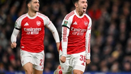 开云-联赛杯-约克雷斯传射加纳乔双响 阿森纳3-2切尔西